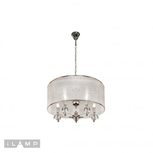 Люстра подвесная Chelsea iLamp P2400-5 Nickel