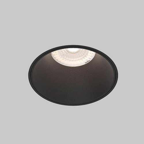 25020/01 GU10 черный Встраиваемый светильник Elektrostandard Renzo 25020/01 GU10 черный