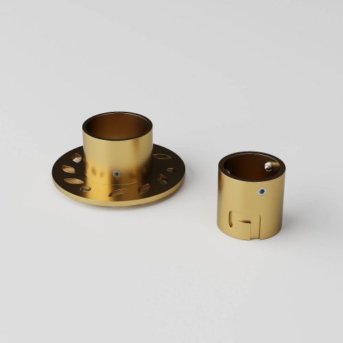 Встраиваемое крепление для круглого гибкого Elektrostandard Full light Встраиваемое крепление для круглого гибкого неона Full light латунь (FL 2860), арт. A070756