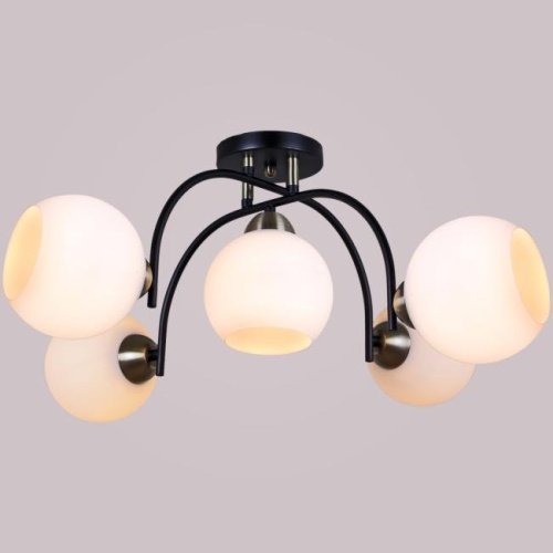 Потолочная люстра ILLUMICO IL0250-5CSQ-79 BK AB