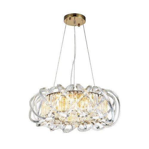 V000398 Подвесная люстра Indigo Braccia V000398 12007/6P Gold