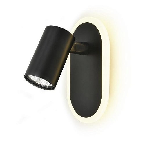 10222/2LED Black Настенный светильник Escada Omega 10222/2LED Black