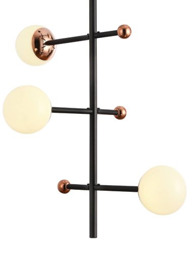 Подвесная люстра Natali Kovaltseva Loft Led LED LAMPS 81338 GOLD BLACK