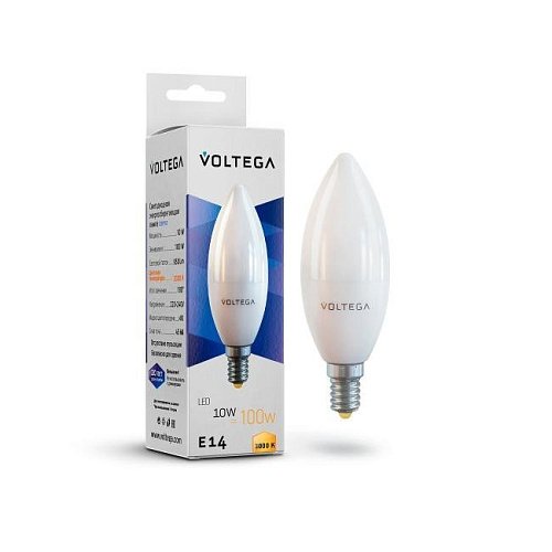 Светодиодная лампа Voltega Candle 10W 7241