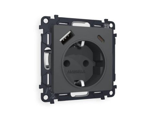 Розетка Ambrella Volt ALFA MA910010
