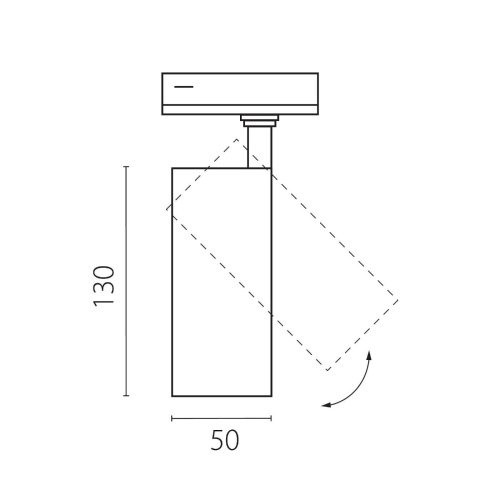 Трековый светильник Lightstar Canno Pro C4126SS