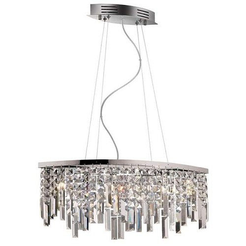 2231/6 Подвесная хрустальная люстра Lola Odeon Light 2231/6