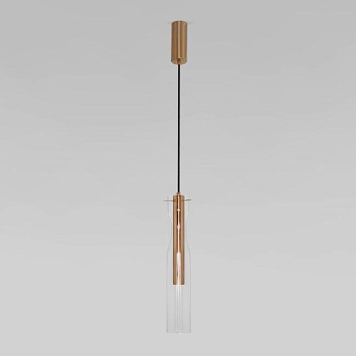 Светильник подвесной Eurosvet Swan 50253/1 LED латунь