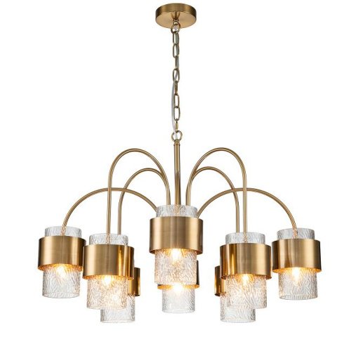 Подвесная люстра Indigo Eleganza 12019/A/8P Brass V000323