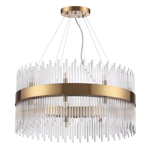 Подвесная хрустальная люстра Focco Odeon Light 4722/18