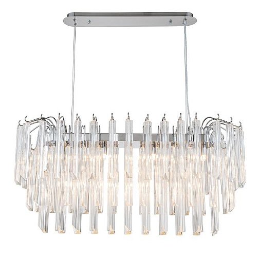 V000423 Подвесная люстра Indigo Lastrone V000423 12035/13PL Chrome