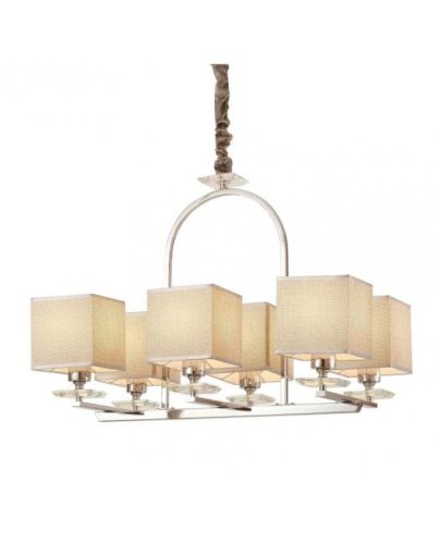 LDP 17100-6 CHR Подвесная люстра Lumina Deco Liniano LDP 17100-6 CHR