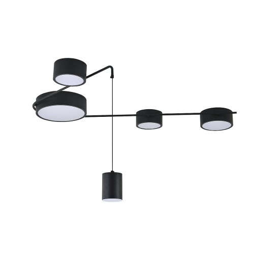 V000161L Светильник подвесной Indigo Modulo V000161L 14028/5С Black