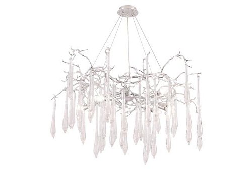 REINA SP8 D1000 SILVER PATINA Подвесная люстра Crystal Lux Reina REINA SP8 D1000 SILVER PATINA