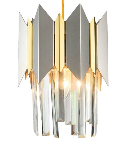 Светильник подвесной Natali Kovaltseva Queen QUEEN 79006/1W BRASS SILVER