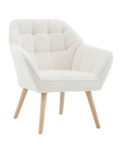 Кресло Stool Group Вэйл QH-8904K TEDDY 1859-01 white