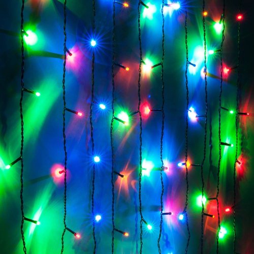 200-003 мульти 0,45*1,5м IP20 Гирлянда-дождь Eurosvet 200-003 200-003 мульти 0,45*1,5м IP20