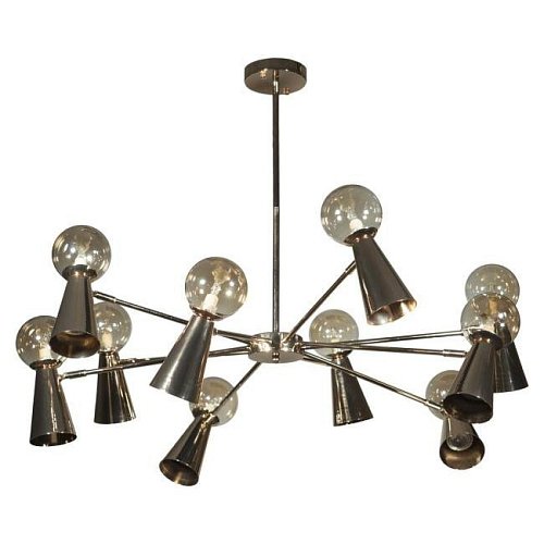 10046/10 Gold Люстра на штанге Loft It Halley 10046/10 Gold