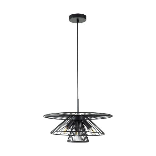 V000287 Светильник подвесной Indigo Strato 10016/3P Black V000287