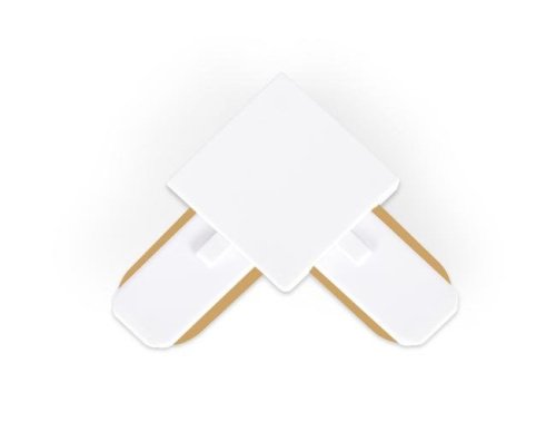 GL7070 Коннектор угловой однофазный для соединения трековых шинопроводов Ambrella Track System GL7070