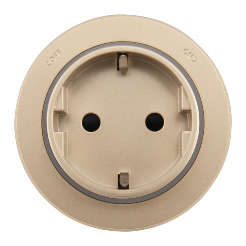 Трековая розетка Arte Milano Am-track-sockets-39 397951TS/ES Gold
