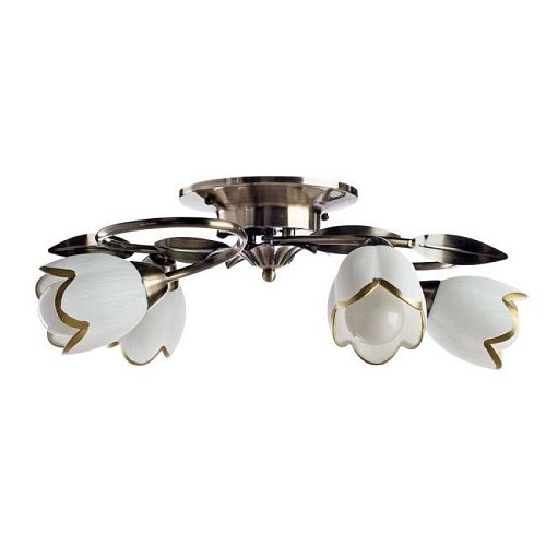 Потолочная люстра Arte Lamp Perce A6061PL-4AB