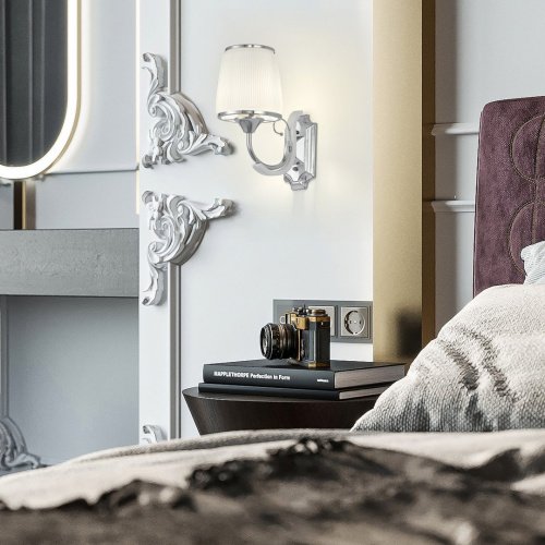 309247/1W Wh/Ni Настенное бра Arte Milano Florentia-9247 309247/1W Wh/Ni