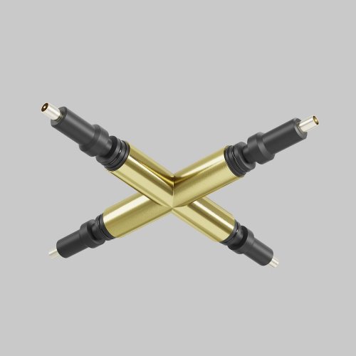 X образный коннектор для штанговой системы Axity Maytoni Accessories for system Axity CA008TX-BS