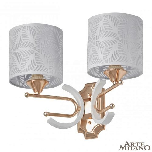 302097/2W Wh/Gd Настенное бра Arte Milano Florentia-2097 302097/2W Wh/Gd