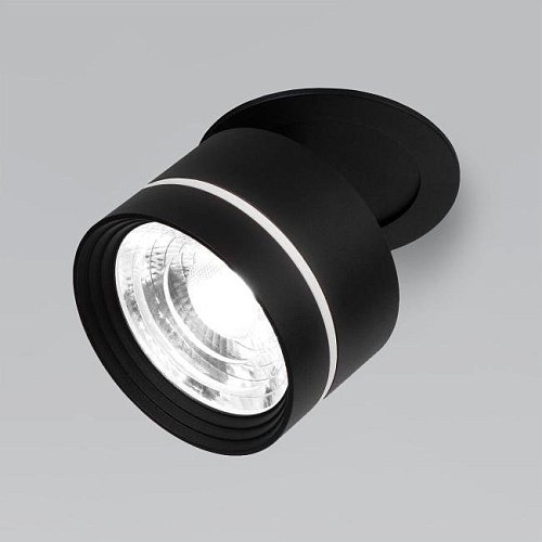 25035/LED 8W 4200K чёрный Встраиваемый светильник Elektrostandard Stark 25035/LED 8W 4200K чёрный