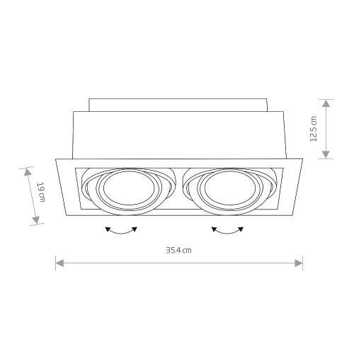 9574 Встраиваемый светильник Nowodvorski Downlight 9574