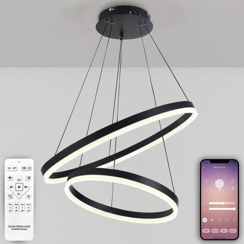 Подвесная люстра Natali Kovaltseva Oreol LED LAMPS 81298