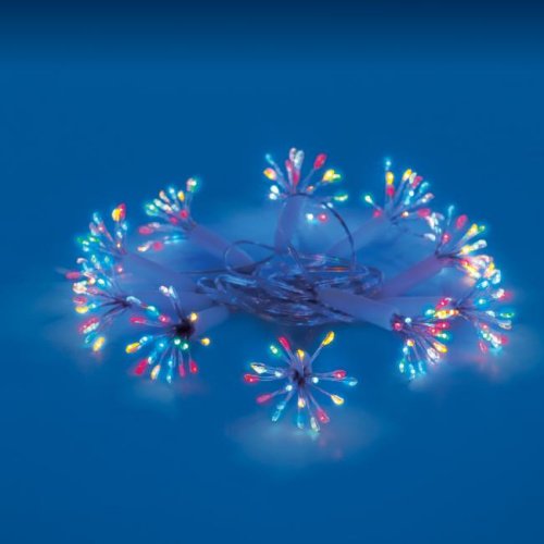 Гирлянда Uniel ULD-S0250-200/STA MULTI IP44 STARBURST