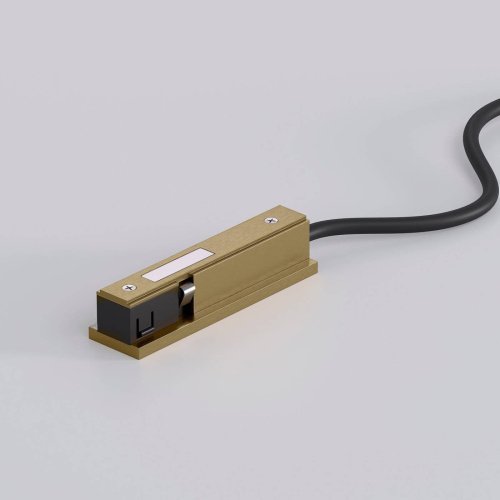 Ввод питания (латунь) 85005/00_система Лайн Ввод питания Elektrostandard Line Magnetic Brass Line Ввод питания (латунь) 85005/00