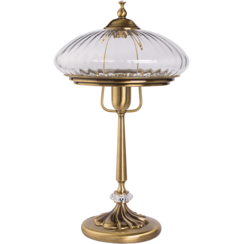 Настольная лампа Kutek San Marino New Swarovski (плафон) SAN-LG-1(P)SW
