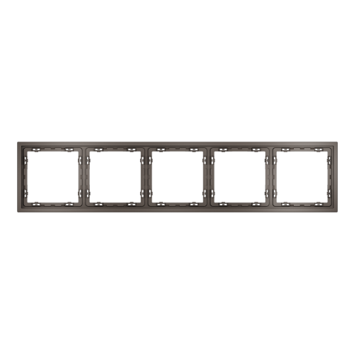 Рамка пластиковая VOLTUM S70 на 5 пост, (капучино)