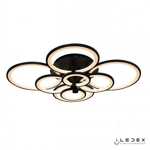 Потолочная люстра ILedex Ring A001/8 BK