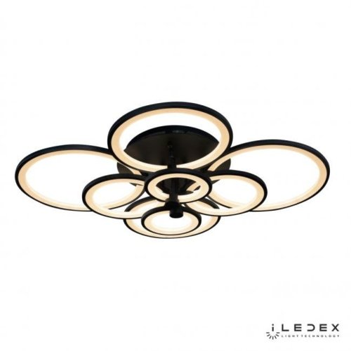Потолочная люстра ILedex Ring A001/8 BK