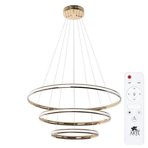 Подвесная люстра Arte Lamp Meridiana A2198SP-3GO