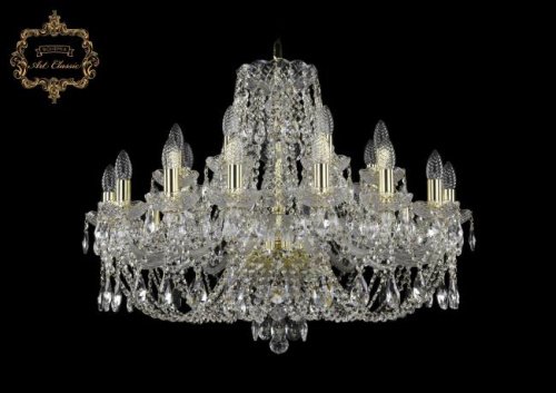 11.21.16+8.300.Gd.Sp Подвесная хрустальная люстра 11.21 Art Classic 11.21.16+8.300.Gd.Sp