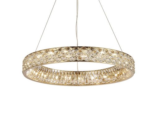8532/80 C gold polished Подвесная люстра Newport Tiffany 8532/80 C gold polished