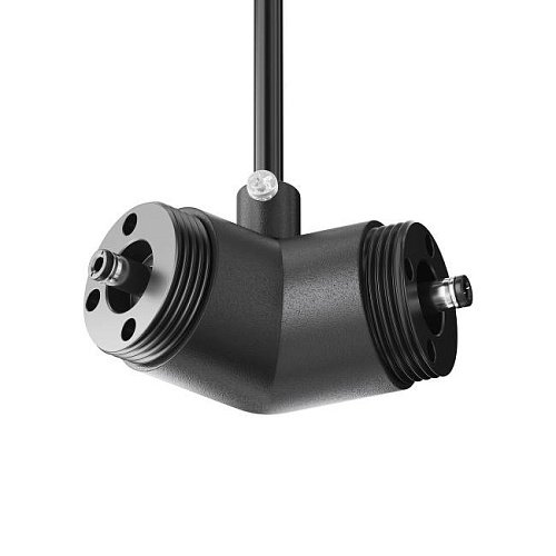 CA018LWC-P-B Угловой коннектор 120° для системы Shelf с вводом питания Maytoni Accessories for system Shelf CA018LWC-P-B