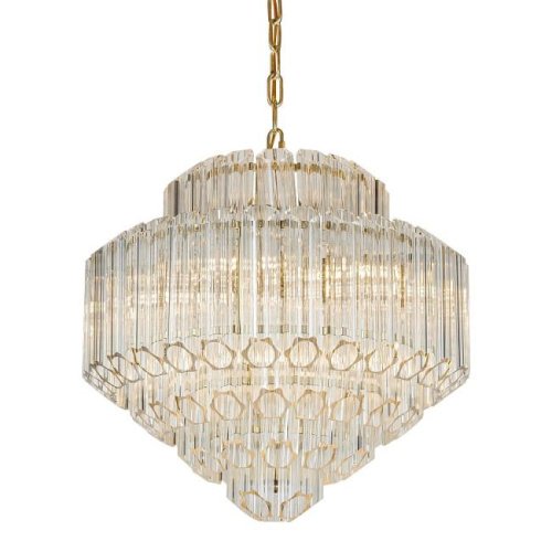 Подвесная хрустальная люстра Retro Murano L'Arte Luce Luxury L23210.92