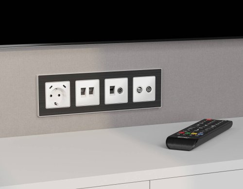 Розетка Ambrella Volt ALFA MA132510