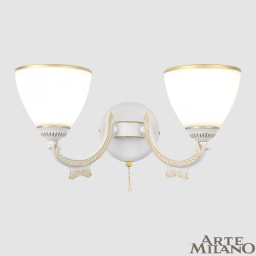 Настенное бра Arte Milano Am342837 342837/2W WT+G