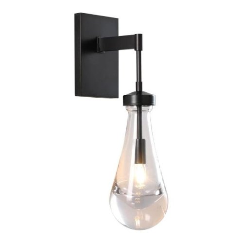 MT9093-1W black brushed gold Настенное бра Delight Collection Raindrop MT9093-1W black brushed gold