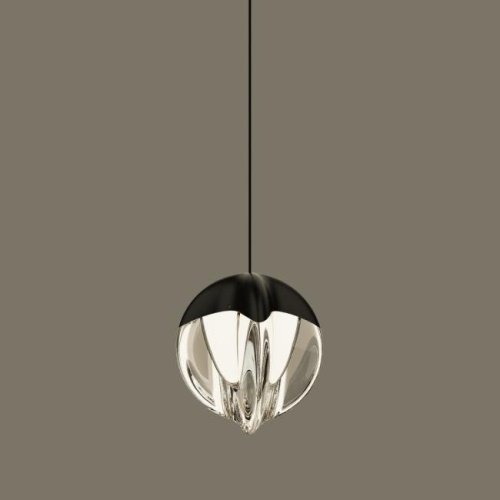 Светильник подвесной Delight Collection MD24001033 MD24001033-1A black/clear