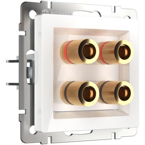W1185001/ Акустическая розетка (белый) Розетка Werkel W1185001/ Акустическая розетка (белый)