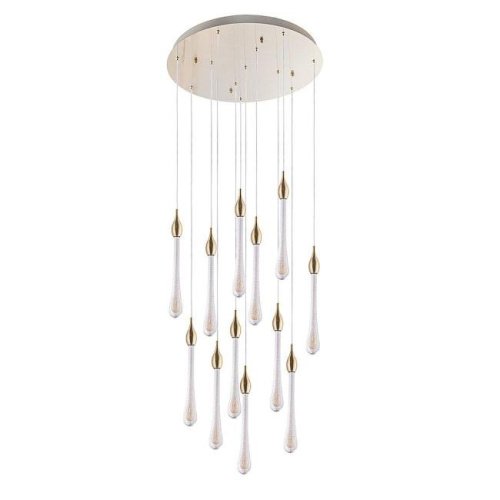 A1803LM-36PB Люстра каскадная Arte Lamp Raindrop A1803LM-36PB