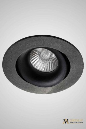 AM130 BK Встраиваемый светильник AM Group Am12 AM130 BK